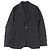 Chaqueta Louis Vuitton Damier Napolitana Castaño Negro