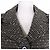 Chaqueta de tweed Chanel Castaño - vista 4