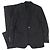 Conjunto de Traje BURBERRY BLACK LABEL con estampado de rayas Negro
