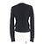 Jersey de cachemira Chanel COCO Mark Negro - vista 3