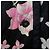 Autre Marque Steppmantel aus Seidenmischung mit Blumenprint LEONARD Schwarz - Ansicht 4