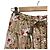 Autre Marque PINK HOUSE Falda Ornament con estampado de rosas Multicolor Beige - vista 2