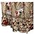 Autre Marque PINK HOUSE Falda Ornament con estampado de rosas Multicolor Beige - vista 4