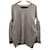 Jil Sander V-Ausschnitt Strickpullover Braun