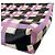 Borsa a pochette in PVC con stampa a quadri Marni Flower Cafe - vista 11