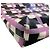 Borsa a pochette in PVC con stampa a quadri Marni Flower Cafe - vista 14