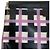 Borsa a pochette in PVC con stampa a quadri Marni Flower Cafe - vista 2