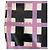 Borsa a pochette in PVC con stampa a quadri Marni Flower Cafe - vista 5