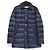 Autre Marque Chaqueta de Plumas con Capucha de Nailon Herno Azul Azul marino