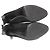 Stivaletti corti in camoscio Rockstud Valentino Garavani Nero - vista 8