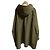 Autre Marque Abrigo poncho VACHEMENT de taffeta de shell reciclado Verde Caqui - vista 4