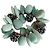 Autre Marque Bracciale elastico per capelli in pietra Acca Blu