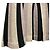 Autre Marque Falda mina perhonen bavarois de mezcla de cachemira Negro Beige - vista 3