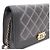 Chanel Borsa a tracolla WOC in pelle di agnello trapuntata con catena dorata Nero - vista 4