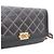 Chanel Borsa a tracolla WOC in pelle di agnello trapuntata con catena dorata Nero - vista 5