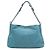 Chanel Borsa a tracolla in camoscio con catena argentata Blu - vista 3