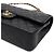 Chanel Borsa a tracolla Classic Medium in caviale nero con catena dorata - vista 9
