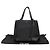 Cabas Céline Borsa a spalla Tote Fold piccola in pelle di vitello Nera Nero