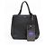 Cabas Céline Borsa a spalla Tote Fold piccola in pelle di vitello Nera Nero - vista 8