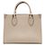 Louis Vuitton Borsa a mano e a tracolla OnTheGo PM Monogram Empreinte Cream Marrone - vista 2