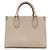 Louis Vuitton Borsa a mano e a tracolla OnTheGo PM Monogram Empreinte Cream Marrone - vista 5