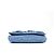 Miu Miu Borsa a tracolla in rafia blu con fiore di cristallo - vista 8