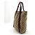 Gucci Jacquard Web Stripe Tote Bag Braun - Ansicht 3