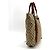 Gucci Jacquard Web Stripe Tote Bag Braun - Ansicht 4