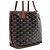Goyard Mini Tote Bag SAC ANJOU Black Tan - vista 3