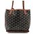 Goyard Mini Tote Bag SAC ANJOU Black Tan - vista 4