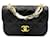Chanel Mini Flap Bag with Pearls Black Nero