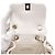 Chanel Zaino piccolo da donna Duma CC in Caviar bianco e oro Champagne - vista 7