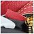 Louis Vuitton Carryall Leather Rosso - vista 5