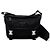 Prada Borsa Messenger e Borsa a Tracolla in Re-Nylon Nero con Logo Argento