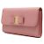Salvatore Ferragamo Mini Clutch con Fiocco Rosa e Borsa a Tracolla con Catena Dorata - vista 2