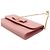 Salvatore Ferragamo Mini Clutch con Fiocco Rosa e Borsa a Tracolla con Catena Dorata - vista 9