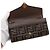 Fendi Borsa a tracolla portafoglio con catena WOC FF Diamond marrone e nero - vista 6