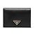 Gucci Saffiano Triangular Logo Black Women's Wallet