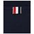 Thom Browne Polo a maniche corte in cotone texturizzato Blu - vista 5