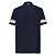 Thom Browne Polo a maniche corte in cotone texturizzato Blu - vista 6