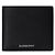 Burberry Men's Check Lined Grain Leather Wallet Black - view 8