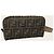 Fendi Necessaire in jacquard Small Marrone - vista 3
