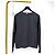 Thom Browne Waffel-Sweatshirt mit diagonalen Streifen Grau Braun - Ansicht 4