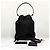 Prada Borsa Bucket in Nylon con Logo Triangolo Nero - vista 6