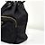 Prada Borsa Bucket in Nylon con Logo Triangolo Nero - vista 9