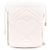 Gucci Mini Borsa Secchiello GG Marmont Chevron con Catena Dorata Bianco - vista 3