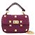 Valentino Borsa Tote e Crossbody Roman Stud Porpora