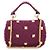 Valentino Borsa Tote e Crossbody Roman Stud Porpora - vista 3