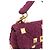Valentino Borsa Tote e Crossbody Roman Stud Porpora - vista 5