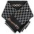 Céline Foulard Quadrato in Seta Heritage Bandana da Donna Nero